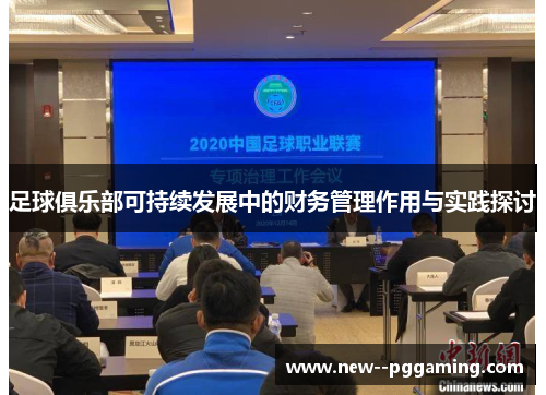 足球俱乐部可持续发展中的财务管理作用与实践探讨