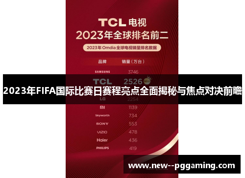 2023年FIFA国际比赛日赛程亮点全面揭秘与焦点对决前瞻 2023年FIFA国际比赛日赛程亮点全面揭秘与焦点对决前瞻